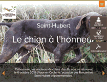 Tablet Screenshot of chasseenvienne.com